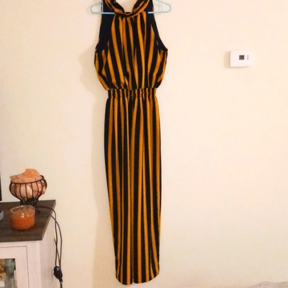 Stripped jumpsuit